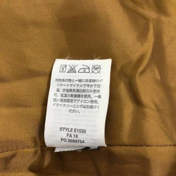 J.Crew Womens Plush Excursion Faux Fur Tedddy Full Zip Fleece Vest Camel Tan XS - Picture 10 of 13